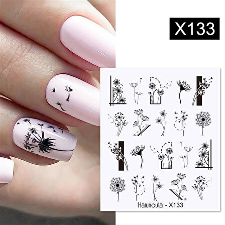 Su transferli nail art sticker X133 (53622-9)