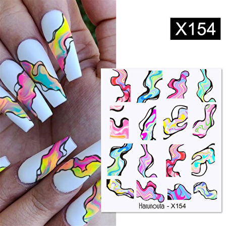 Su transferli nail art sticker X154 (55344-9)