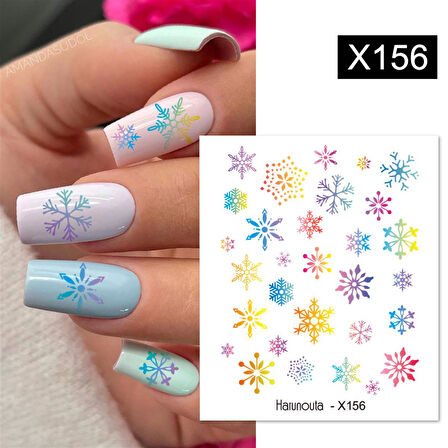 Su transferli nail art sticker X156 (55344-11)