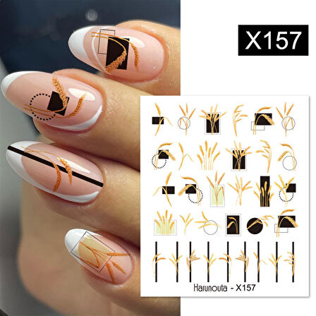 Su transferli nail art sticker X157 (55344-12)