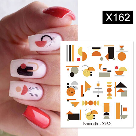 Su transferli nail art sticker X162 (55344-17)