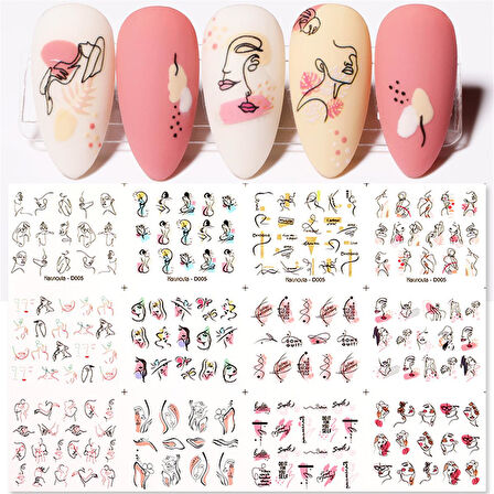 Su transferli nail art sticker D005 (51613-1)