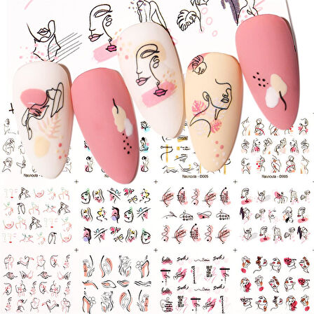 Su transferli nail art sticker D005 (51613-1)