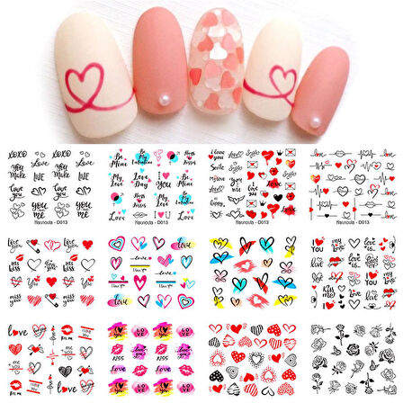 Su transferli nail art sticker D013 (53012-1)