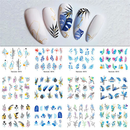 Su transferli nail art sticker D015 (53012-3)