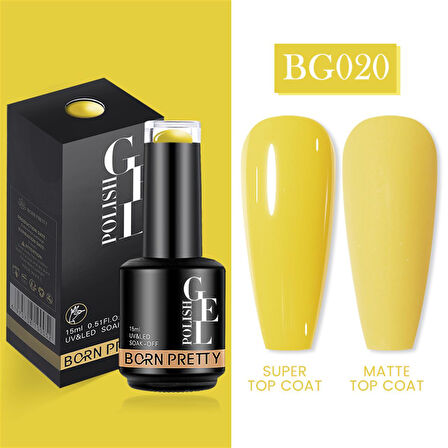 Born Pretty 15 ml kalıcı oje BG020 (55933)