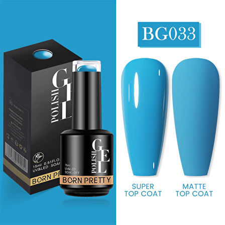 Born Pretty 15 ml kalıcı oje BG033 (55933)