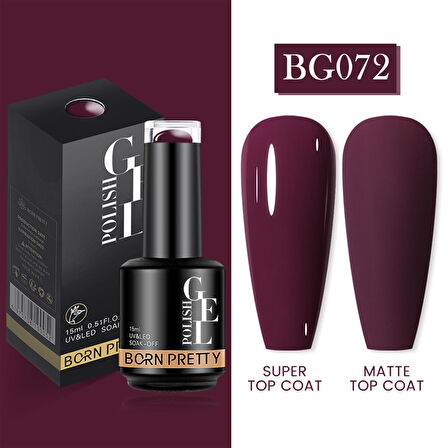 Born Pretty 15 ml kalıcı oje BG072 (55933)