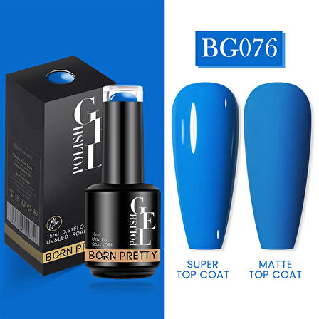 Born Pretty 15 ml kalıcı oje BG076 (55933)