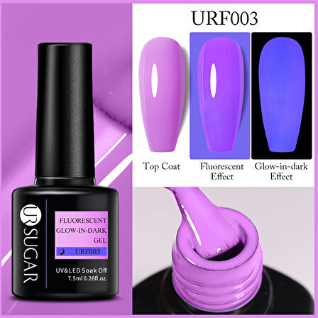 URSUGAR 7.5 ml Floresan - Fosforlu kalıcı oje URF003 (54126)