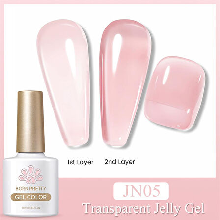 BORN PRETTY 10ml Jelly Nude Seri Kalıcı Oje JN05 (56347)