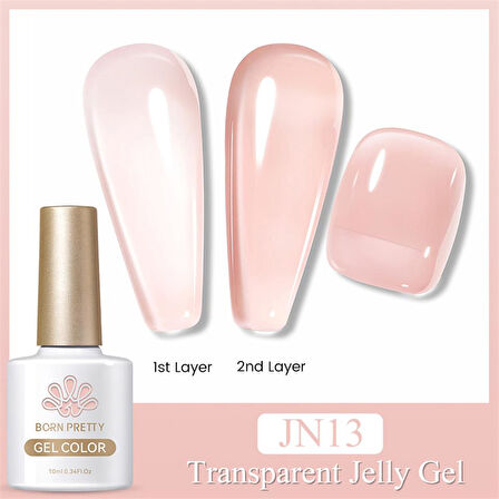 BORN PRETTY 10ml Jelly Nude Seri Kalıcı Oje JN13 (56347)