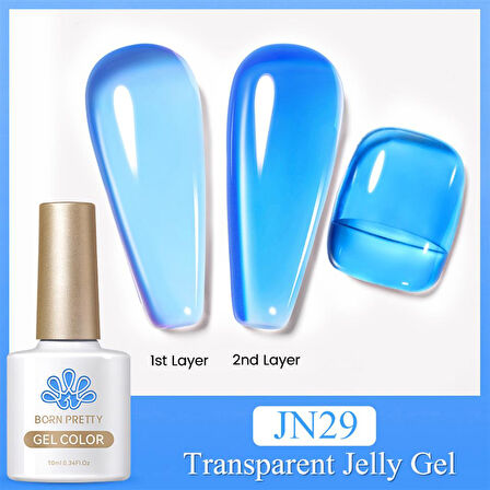 BORN PRETTY 10ml Jelly Nude Seri Kalıcı Oje JN29 (56347)