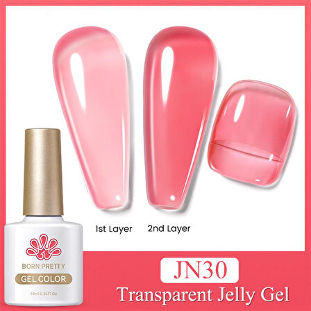 BORN PRETTY 10ml Jelly Nude Seri Kalıcı Oje JN30 (56347)