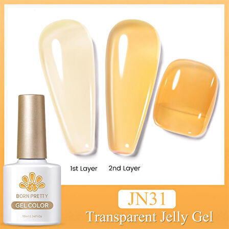 BORN PRETTY 10ml Jelly Nude Seri Kalıcı Oje JN31 (56347)