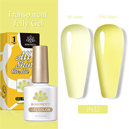 BORN PRETTY 10ml Jelly Nude Seri Kalıcı Oje JN32 (56347)