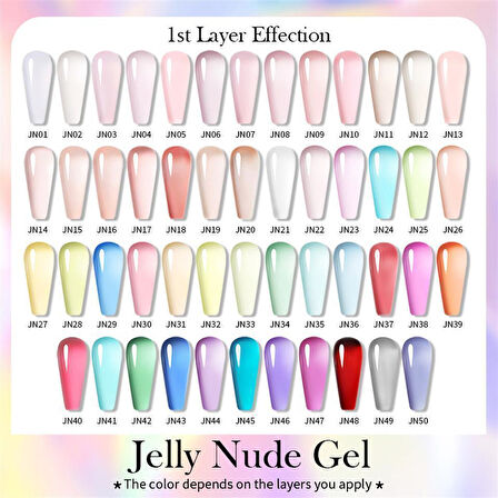 BORN PRETTY 10ml Jelly Nude Seri Kalıcı Oje JN33 (56347)