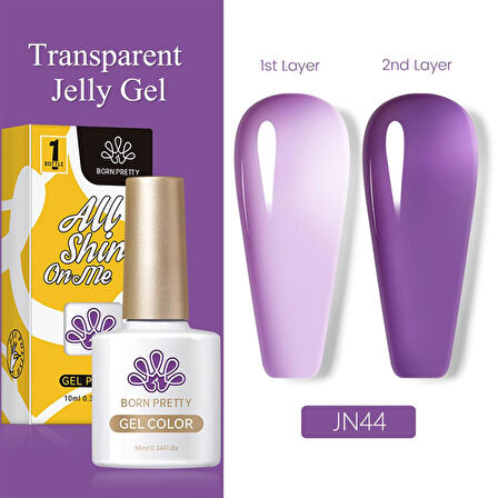 BORN PRETTY 10ml Jelly Nude Seri Kalıcı Oje JN44 (56347)