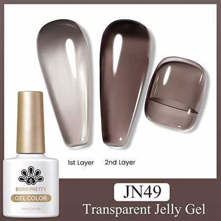 BORN PRETTY 10ml Jelly Nude Seri Kalıcı Oje JN49 (56347)