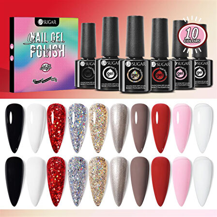 Ursugar Kalıcı Oje Seti 10 adet/set SET25 (56089-05)