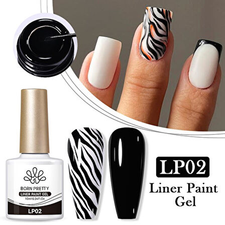 BORN PRETTY 10ml Nail Art Painting Çizim Jeli  LP02 (57196)