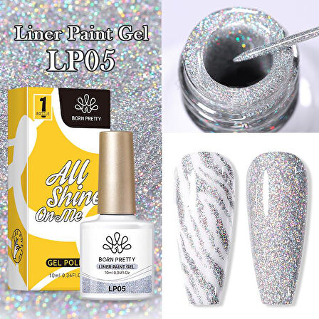 BORN PRETTY 10ml Nail Art Painting Çizim Jeli  LP05 (57196)