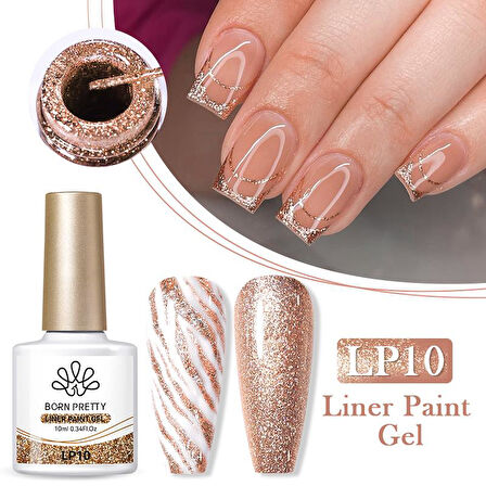 BORN PRETTY 10ml Nail Art Painting Çizim Jeli  LP10 (57196)