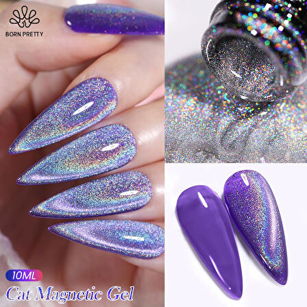 BORN PRETTY 10ml Omnipotent Laser Holo Cat Magnetic Gel 56383