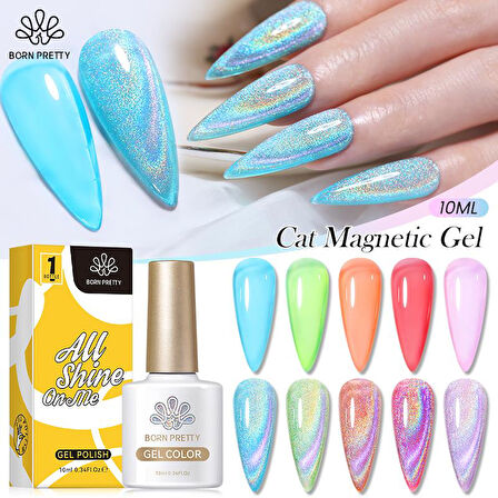 BORN PRETTY 10ml Omnipotent Laser Holo Cat Magnetic Gel 56383