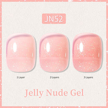 BORN PRETTY 10ml Jelly Nude Seri Kalıcı Oje JN52 (57851-2)