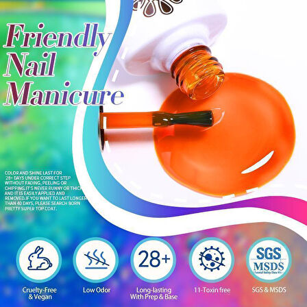 BORN PRETTY 10ml Jelly Nude Seri Kalıcı Oje JN73 (57851-23)