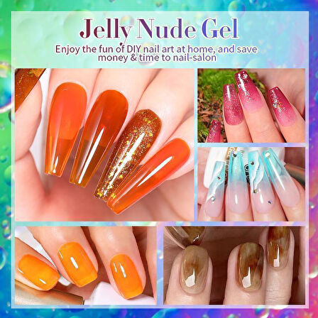 BORN PRETTY 10ml Jelly Nude Seri Kalıcı Oje JN73 (57851-23)