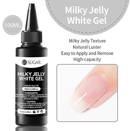 Ursugar Builder jel 100 ml. MILKY JELLY WHITE (57989)