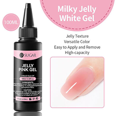 Ursugar Builder jel 100 ml. JELLY PINK (57989)