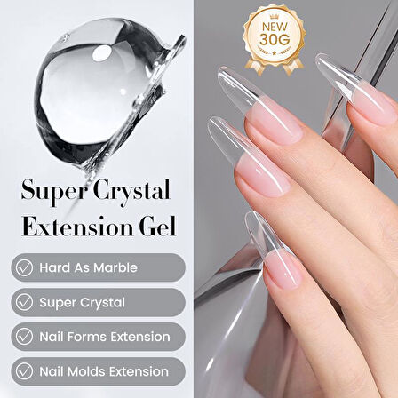 BORN PRETTY 30 ml Super Crystal Extension Nail Gel 59472