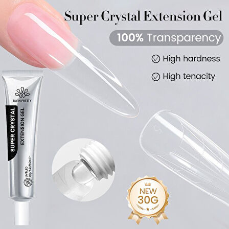 BORN PRETTY 30 ml Super Crystal Extension Nail Gel 59472