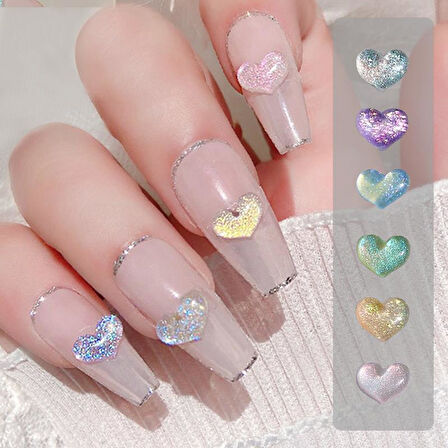 Tırnak Süsleme Nail Art CHARM Kalp (56263-1)