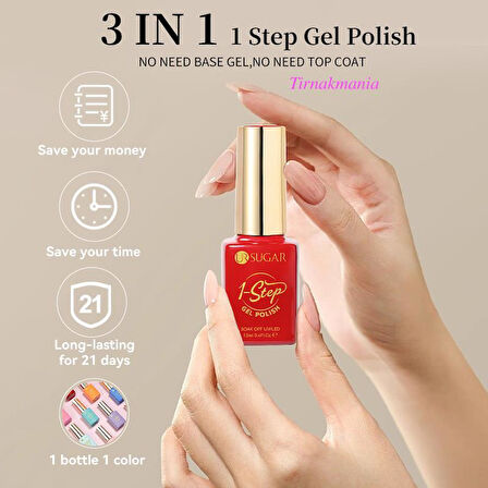 URSUGAR 12 ml 3in1 Kalıcı Oje UR-S02 (60018)