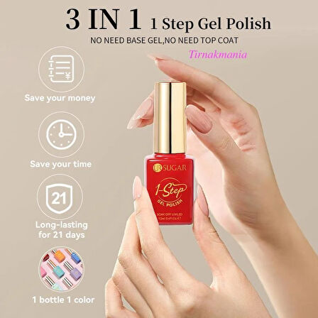 URSUGAR 12 ml 3in1 Kalıcı Oje UR-S09 (60018)