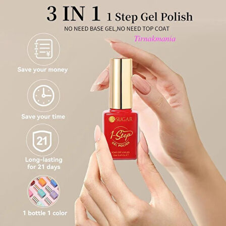 URSUGAR 12 ml 3in1 Kalıcı Oje UR-S10 (60018)