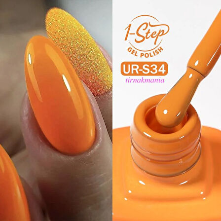 URSUGAR 12 ml 3in1 Kalıcı Oje UR-S34 (60018)