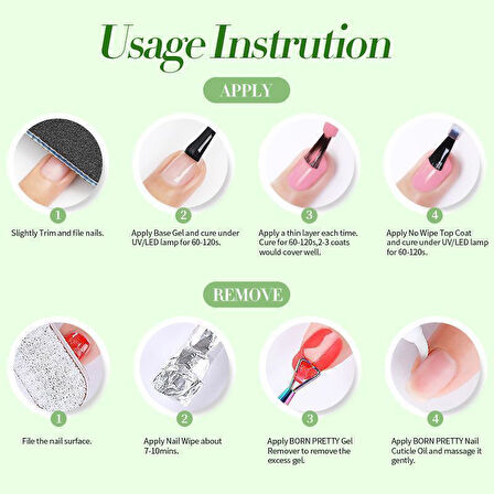 Born Pretty 15 ml kalıcı oje C126 (58740)