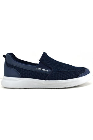 King Paolo F1182 Loafer Krakers - Lacivert - Erkek Ayakkabı