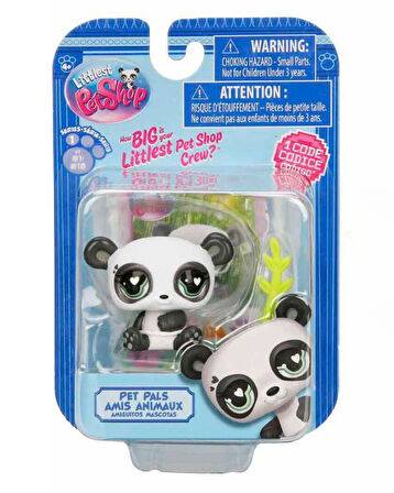 Littlest Pet Shop Minişler Tekli Paket S1 Siyah Beyaz Panda 1