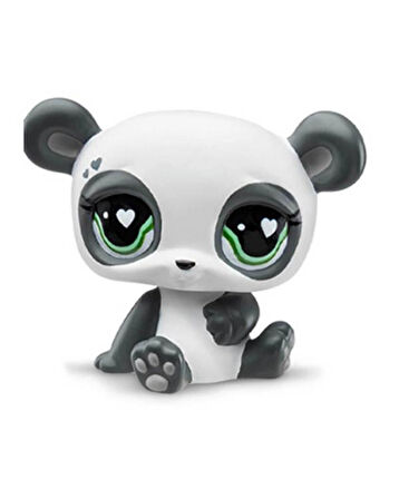 Littlest Pet Shop Minişler Tekli Paket S1 Siyah Beyaz Panda 1