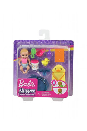 Barbie Bebek Bakıcısı Özellikli Minik Bebekler Ghv83 Ghv84 Beslenme Ve Banyo Zamanı