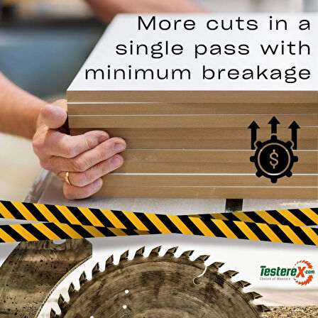 KRONBERG 200x3.2x30mm 64TCG diş MDF, Laminant, Suntalam - TCT Elmas Daire Testere (Pozitif Diş)