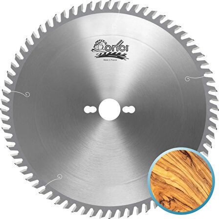 ONCI 250x3.2x30mm 60ATB diş Ahşap Kesici - TCT Elmas Daire Testere (Kontrplak, kereste ve ağaç türü)