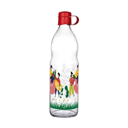 Frido Desenli Cam Suluk 1000 Ml