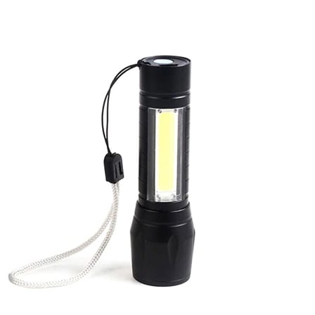 Cep Feneri Mini Çok Güçlü Şarjli El Feneri Led Fener ( Xpe + Cob Led )